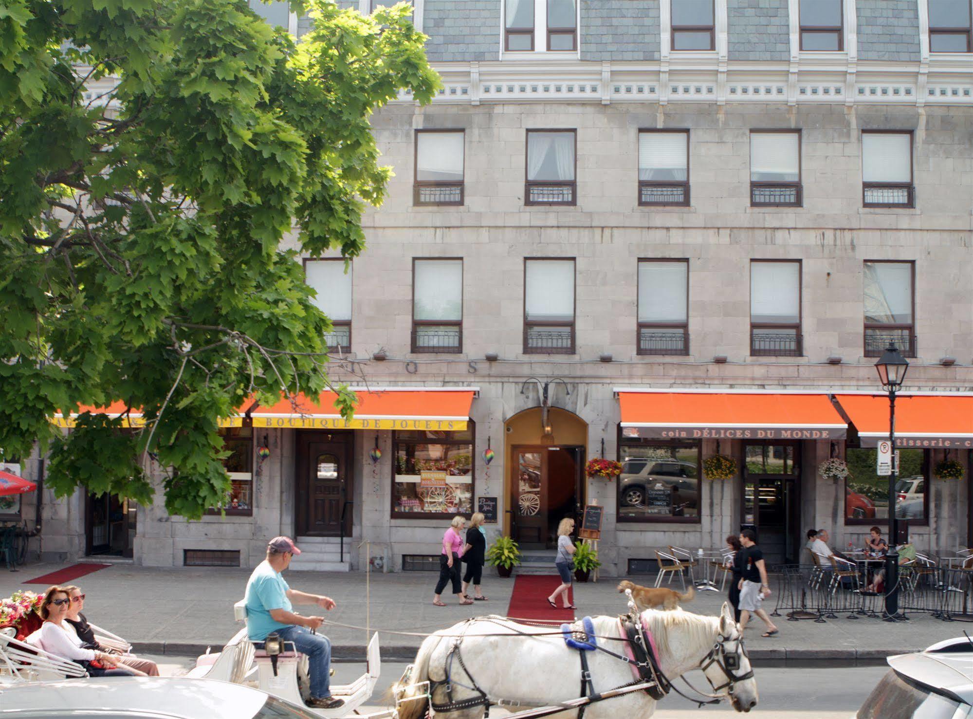 Auberge De La Place Royale Montréal Eksteriør billede