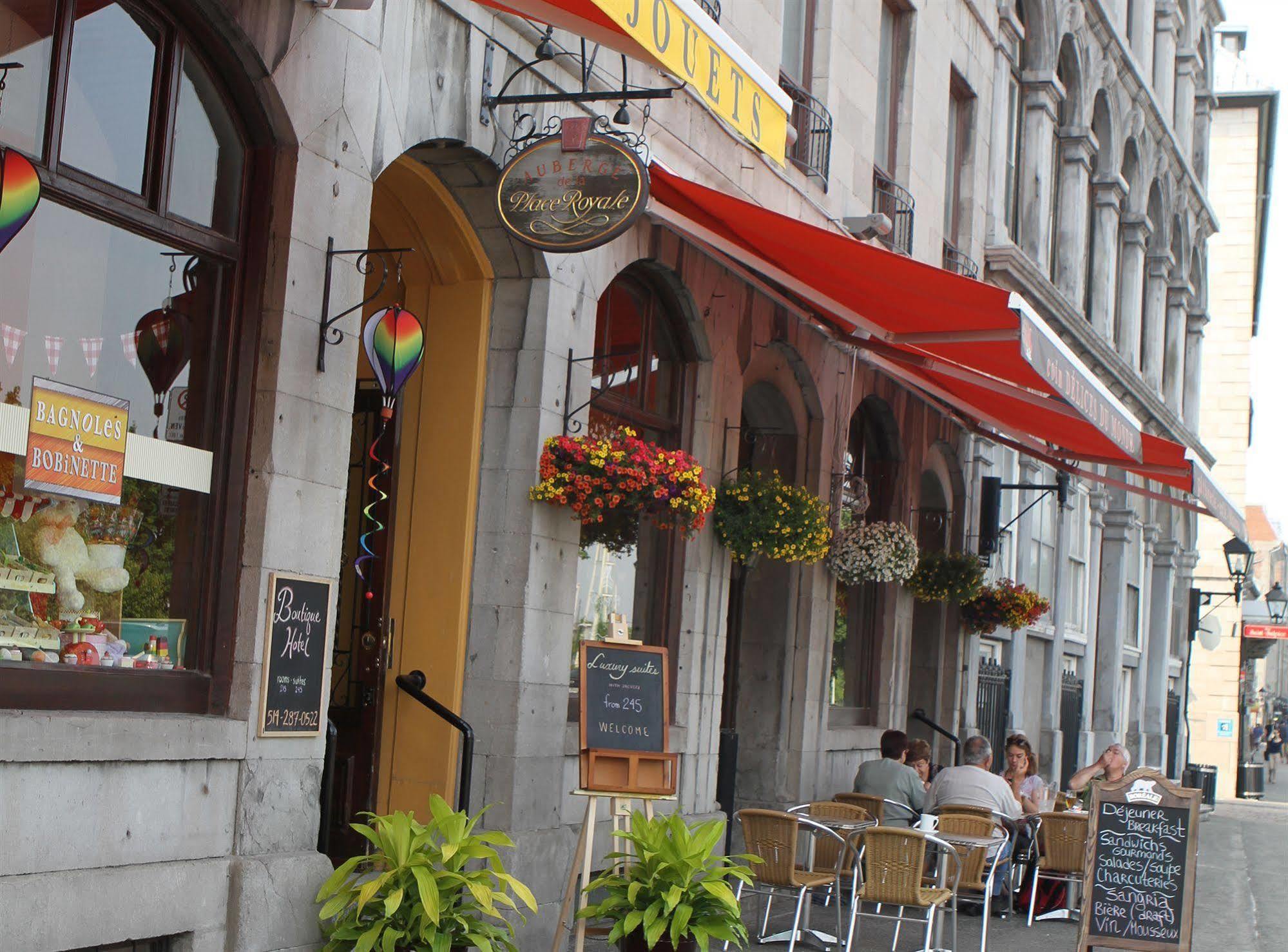 Auberge De La Place Royale Montréal Eksteriør billede