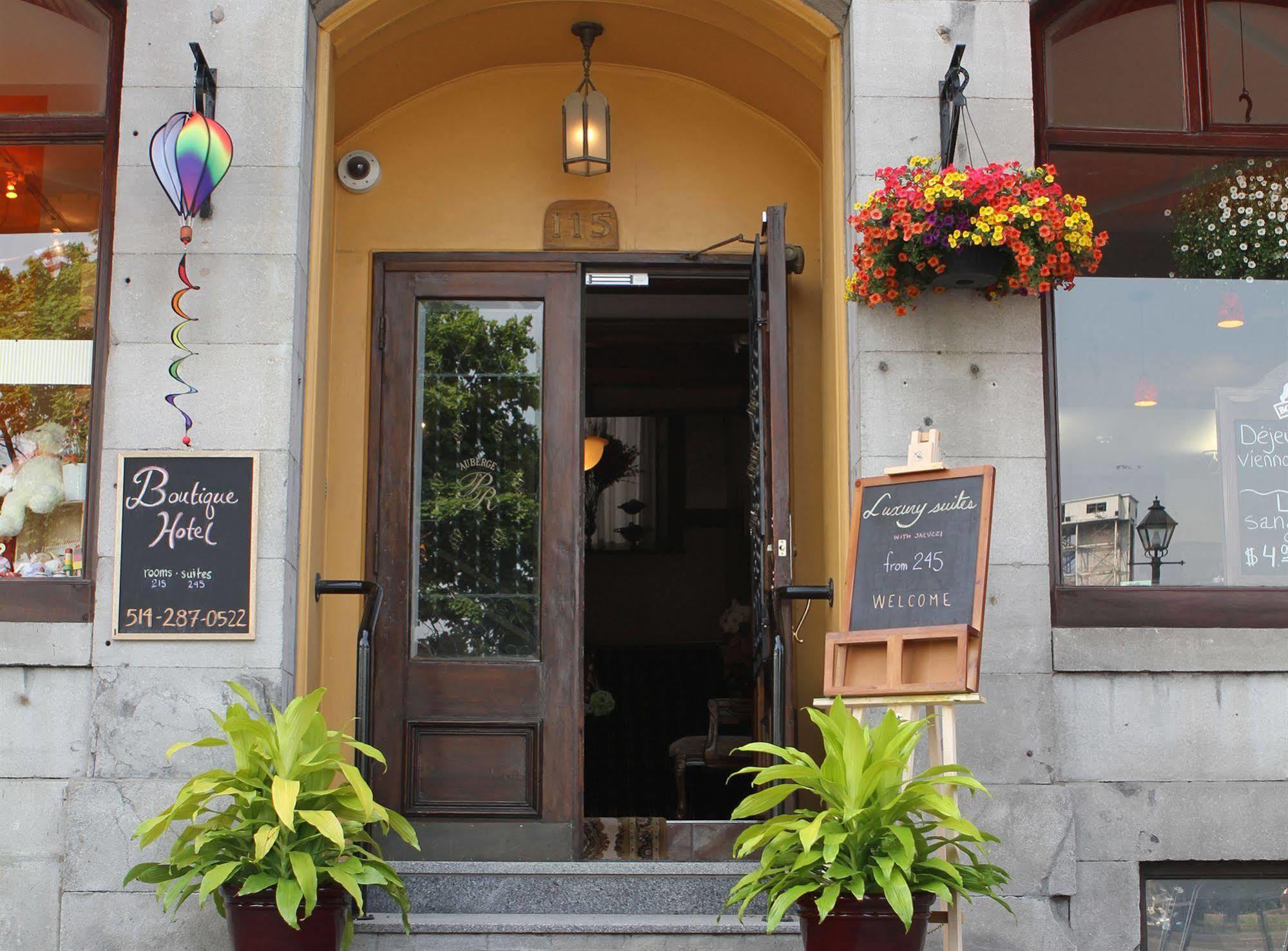 Auberge De La Place Royale Montréal Eksteriør billede
